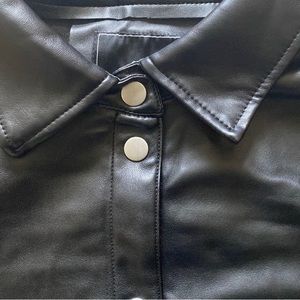 Light leather jacket
